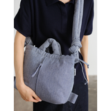 Sac Ona - Compact Cotton Navy Stripe | Fleux | 11