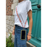 Cordon téléphone - Le Orange Vif | Fleux | 12