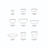 Lot de 4 Bols XS 70s S Modernist | Fleux | 13