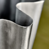 Vase HDFlood Fini Argent Brossé 13 cm | Fleux | 6