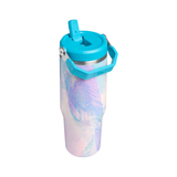 Gourde IceFlow™ Flip Straw 2.0 - Sea Glass Plume | Fleux | 15