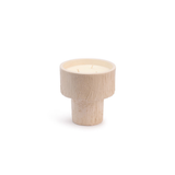 Bougie Coupe Striée Fleur d'orangée - Blanc | Fleux | 4