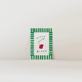 Affiche A3 Bisous Acrylic Edition - Green Striped | Fleux | 4