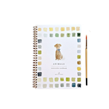 Carnet d'aquarelle - Animals | Fleux | 6