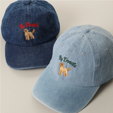 Casquette Baseball Denim Brodée - My Doodle | Fleux | 11