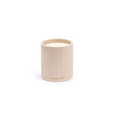 Bougie Céramique Striée Fleur d'Oranger - White | Fleux | 10