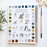 Carnet d'aquarelle - Winter | Fleux | 9
