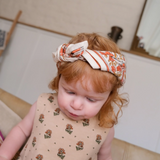 Foulard Delhi Kid Brique | Fleux | 10
