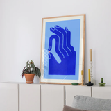 Affiche Frederic Matti - It will be ok Blue | Fleux | 4