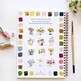 Carnet d'aquarelle - Bouquet | Fleux | 9