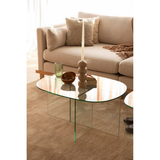 Table basse Linea Transparent | Fleux | 12