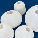Paper Shade Donut Lampshade - Classic White | Fleux | 6