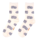 Chaussettes Chat Suzette - Blanc | Fleux | 5