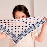 Foulard Love Lapis - 50 cm | Fleux | 3