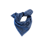 Foulard Zèbre Indigo - 50 cm | Fleux | 2