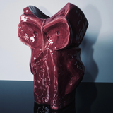 Vase Hibou After Midnight - Aubergine | Fleux | 23