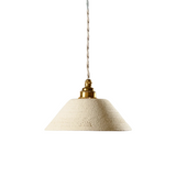 Suspension en applique Lisette en Grès Chamotté Ivoire | Fleux | 4