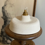 Suspension en applique Ursule en Grès Chamotté Ivoire | Fleux | 6