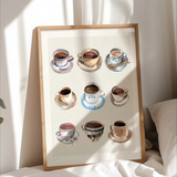 Affiche Laura Page - Café | Fleux | 5