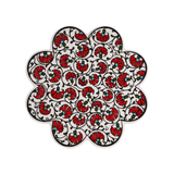 Dessous de Plat En Forme De Fleur - Rouge | Fleux | 2