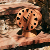 Retro ceramic clock - h 20.8 cm - Fishing | Fleux | 10