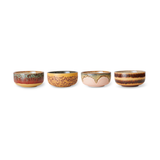 Set of 4 Harbour 70s Dessert Bowls - ø 12.5 cm | Fleux | 7