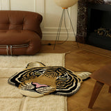 Tapis Rajah Tête de Tigre | Fleux | 4