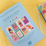 Set de 8 Cartes à peindre par numéro - Les beaux jours | Fleux | 6