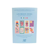 Set de 8 Cartes à peindre par numéro - Les beaux jours | Fleux | 4
