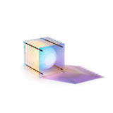 Lampe Lop S - Square Acrylic - Dreamy | Fleux | 5