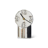 Horloge Rétro en céramique - h 17,5 cm - Chrome | Fleux | 3
