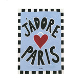 Affiche A3 J'adore Paris | Fleux | 3