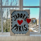 Affiche A3 J'adore Paris | Fleux | 4