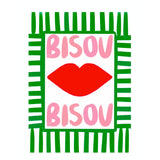 Affiche A3 Bisou Bisou | Fleux | 2
