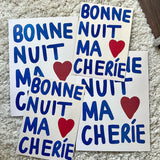 Affiche A3 Bonne Nuit Ma Chérie | Fleux | 3
