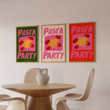 Affiche A3 Pasta Party Cream | Fleux | 3