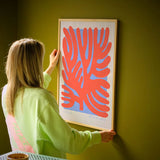 Madelen Coral Poster | Fleux | 5