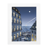 Jason Brooks Montmartre View Poster | Fleux | 2