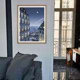 Jason Brooks Montmartre View Poster | Fleux | 3