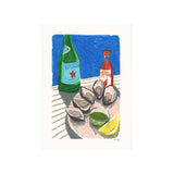 Laura Oyster Lunch Poster | Fleux | 4