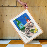 Laura Oyster Lunch Poster | Fleux | 5