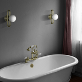 Applique Cime Ip44 Laiton en Acier - 17 cm x 18 cm x 12 cm | Fleux | 5