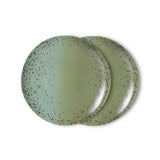 Set de 2 assiettes à dîner 70s Ceramics - Fleck | Fleux | 3