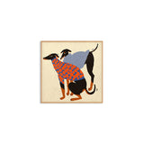 Affiche Enik? Eged - Autumn Doggos - 50 x 50 cm | Fleux | 2