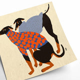 Affiche Enik? Eged - Autumn Doggos - 50 x 50 cm | Fleux | 3