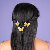 Butterfly Barrette - Yellow | Fleux | 10