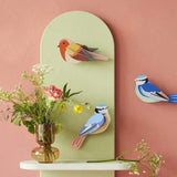 Garden Birds Blue Tits Wall Decoration | Fleux | 6