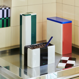 Checkered Tin Box M - Black &amp; White | Fleux | 11