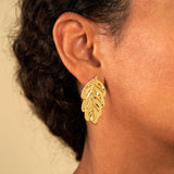 Leaf Earrings | Fleux | 6