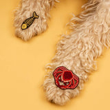 Broche Arête - Dorée | Fleux | 6